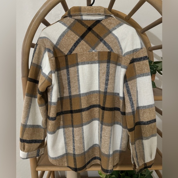 Plaid button down jacket - Picture 4 of 4